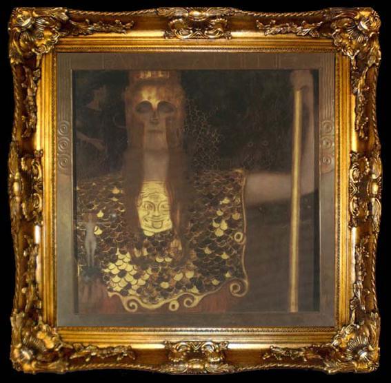 framed  Gustav Klimt Pallas Athene (mk20), ta009-2